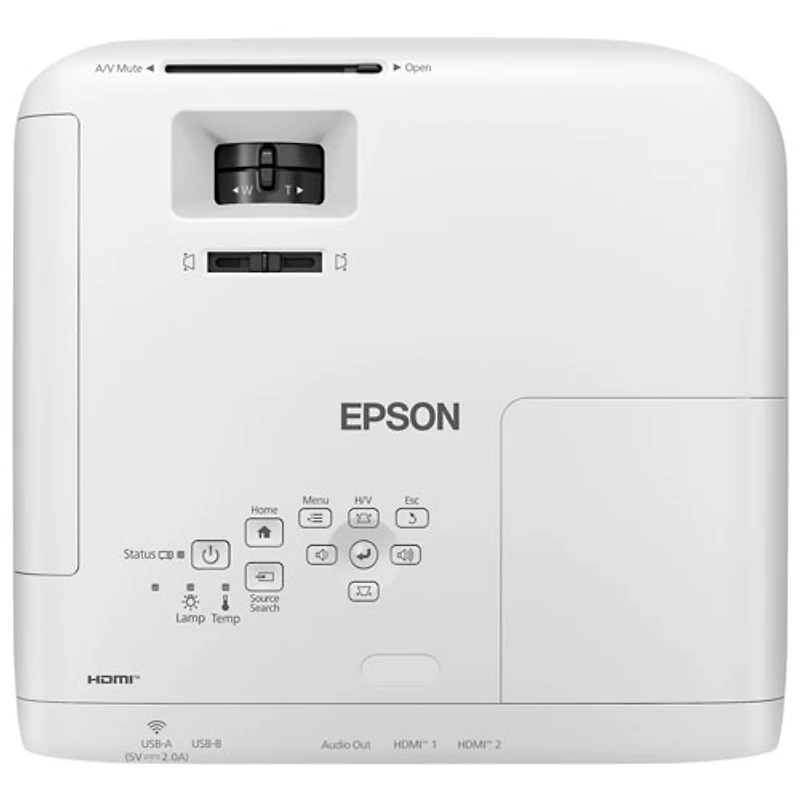 Projecteur de cinéma maison DEL HD 1080p Cinema 980 d'Epson (V11HB63020)