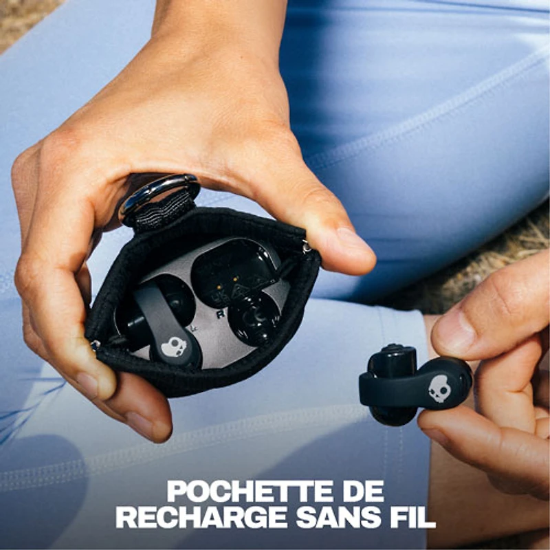 Écouteurs boutons 100 % sans fil à isolation sonore Push 720 Open de Skullcandy - Noir