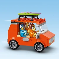 LEGO Bluey: Bluey's Beach & Family Car Trip - 133 Pieces (11202)