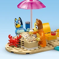 LEGO Bluey: Bluey's Beach & Family Car Trip - 133 Pieces (11202)