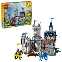 LEGO Creator : Le château médiéval du chevalier 3-en-1 - 1371 pièces (31168)