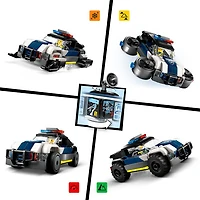 LEGO City Police: Custom Police Car Garage - 489 Pieces (60457)
