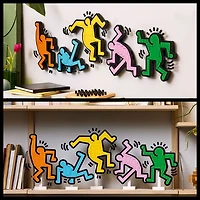 LEGO ART: Keith Haring – Dancing Figures - 1773 Pieces (31216)
