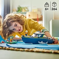 LEGO City Police: Police Boat Chase - 264 Pieces (60456)