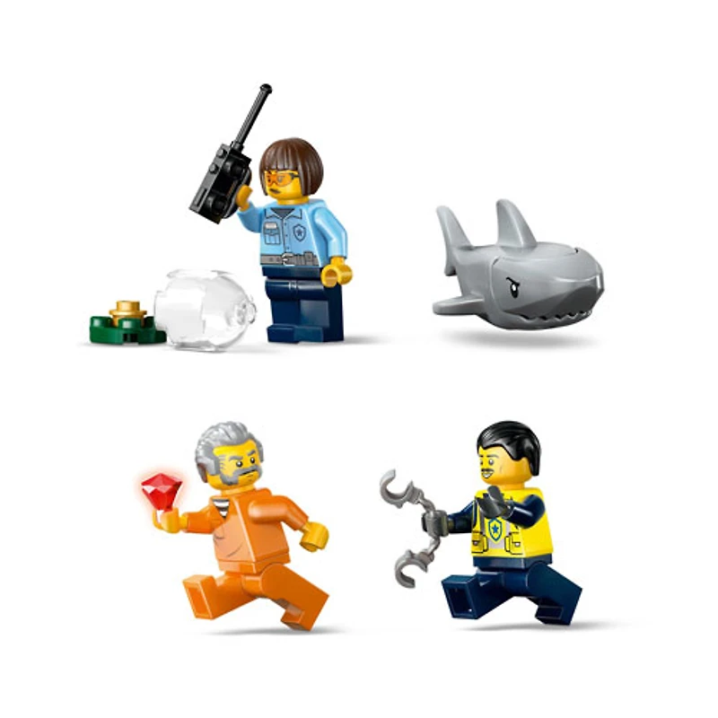 LEGO City Police: Police Boat Chase - 264 Pieces (60456)