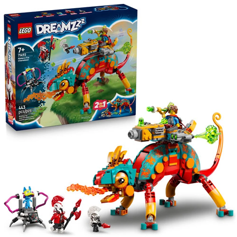 LEGO DREAMZzz : Le caméléon de feu de Mateo - 443 pièces (71492)