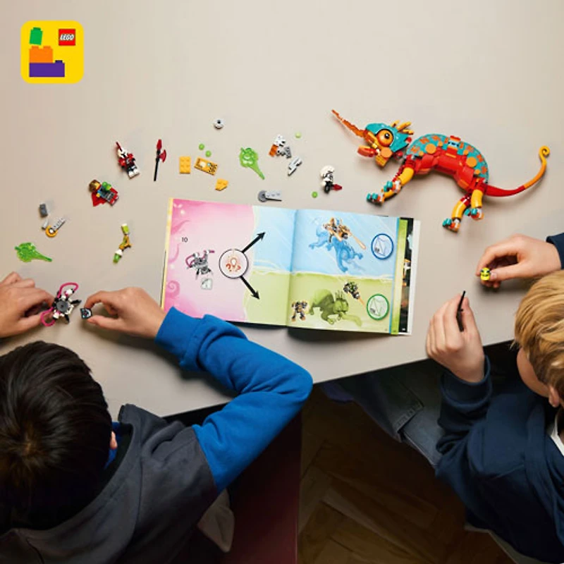 LEGO DREAMZzz : Le caméléon de feu de Mateo - 443 pièces (71492)