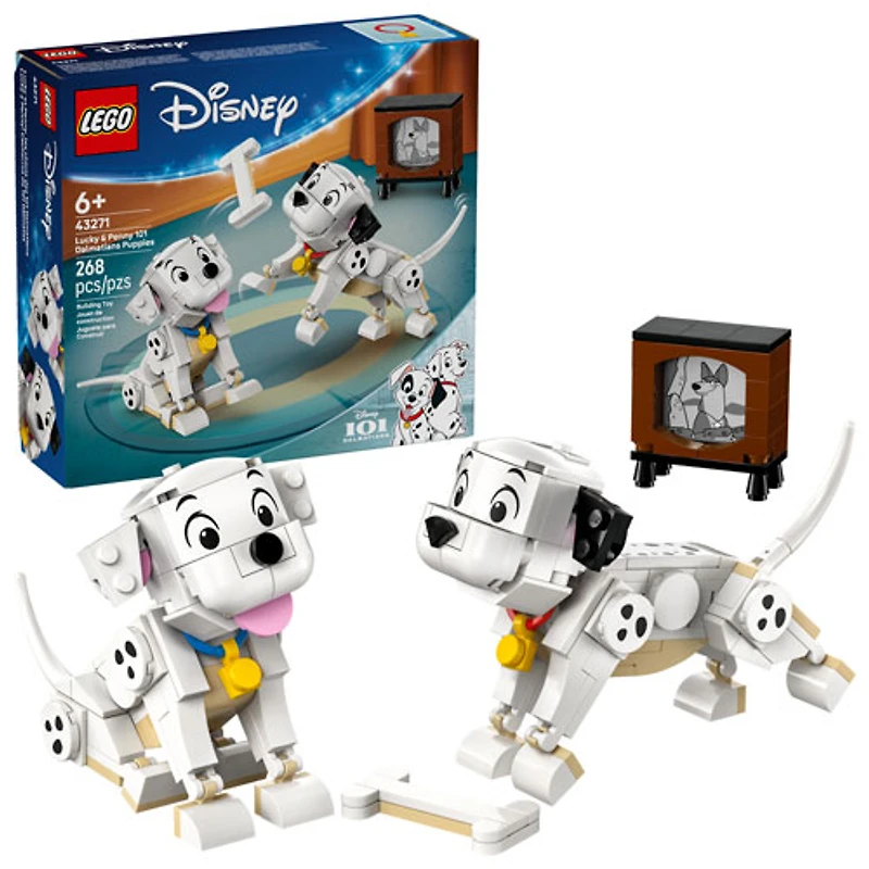 LEGO Disney Classic: Lucky & Penny 101 Dalmatians Puppies - 268 Pieces (43271)