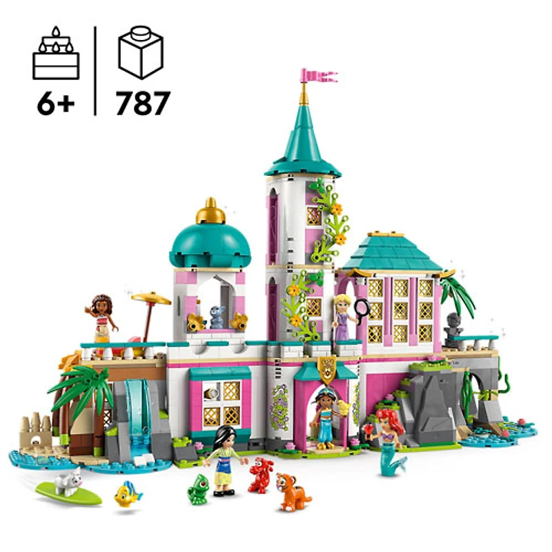 LEGO Disney Princess : Le château des princesses et les animaux royaux - 787 pièces (43267)