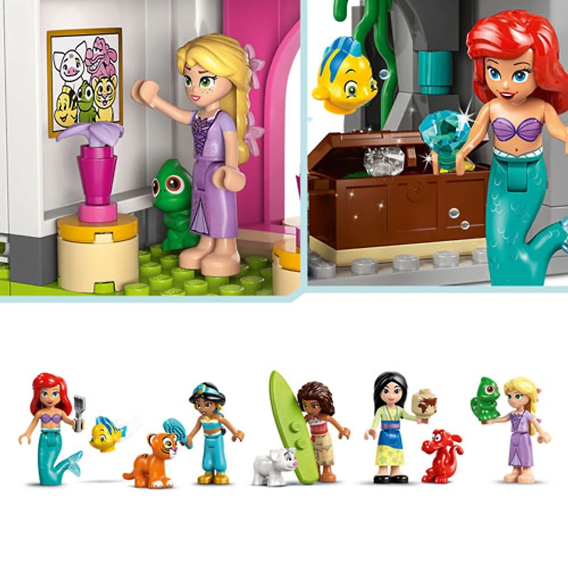 LEGO Disney Princess : Le château des princesses et les animaux royaux - 787 pièces (43267)