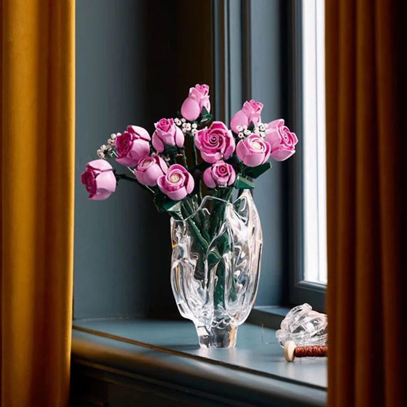 LEGO Botanicals: Bouquet of Pink Roses - 789 Pieces (10374)