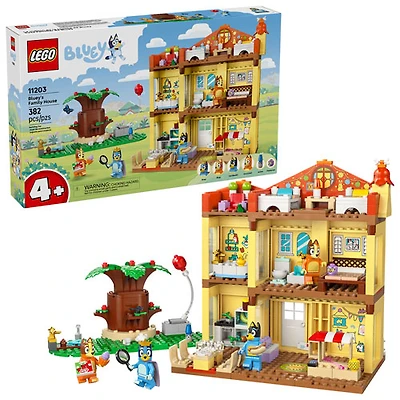 LEGO Bluey: Bluey's Family House - 382 Pieces (11203)
