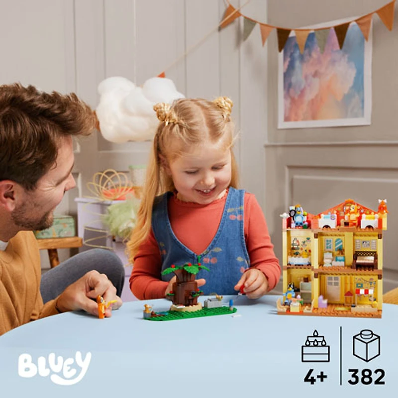 LEGO Bluey : La maison de la famille de Bluey - 382 pièces (11203)