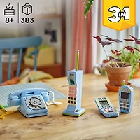 LEGO Creator : Le téléphone rétro 3-en-1 - 383 pièces (31174)