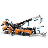 LEGO City Big Vehicles : La dépanneuse robuste avec grue - 793 pièces (60467)