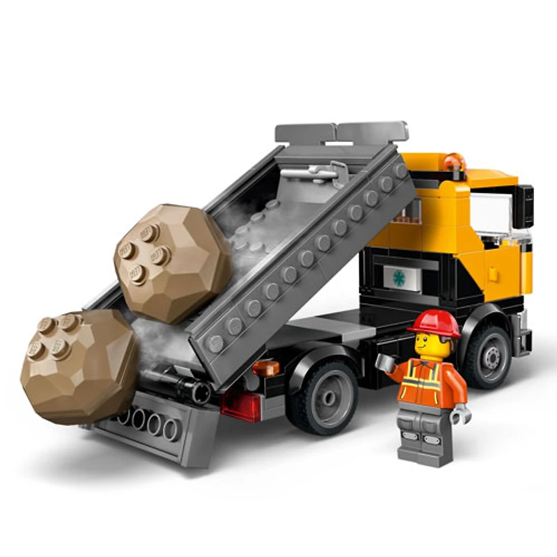 LEGO City Big Vehicles : La dépanneuse robuste avec grue - 793 pièces (60467)