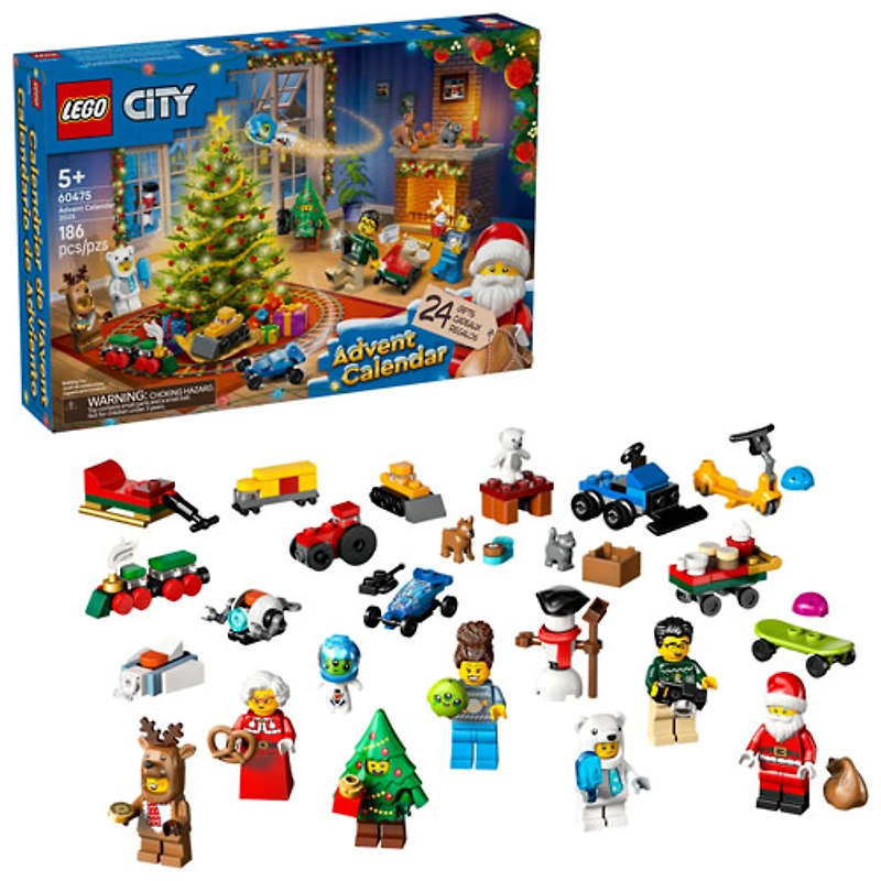 LEGO City Occasions: Advent Calendar 2025 - 186 Pieces (60475)