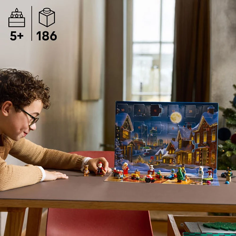 LEGO City Occasions: Advent Calendar 2025 - 186 Pieces (60475)