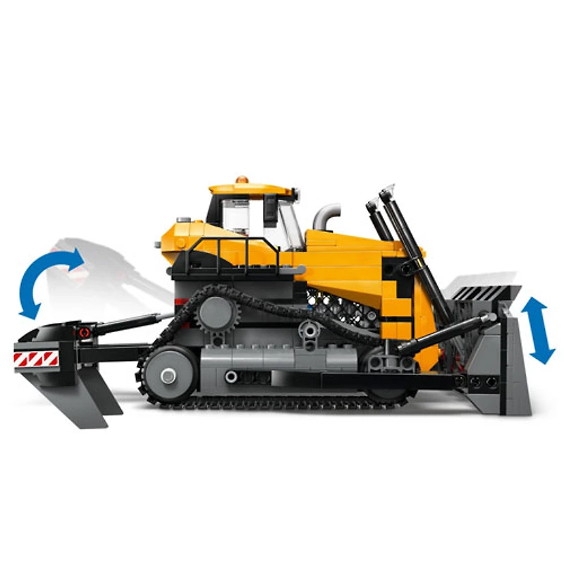 LEGO City : Le bulldozer jaune - 682 pièces (60466)
