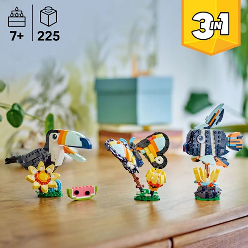 LEGO Creator: Wild Animals Tropical Toucan - 225 Pieces (31173)