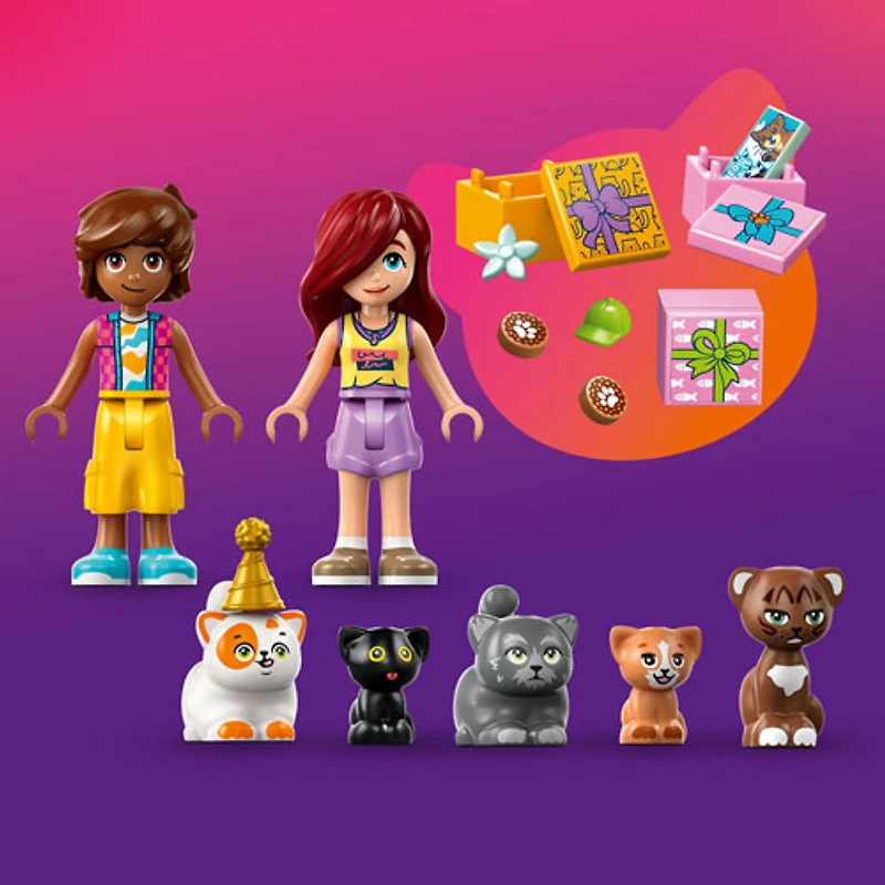 LEGO Friends: Cat Birthday Party & Tree House - 321 Pieces (42666)