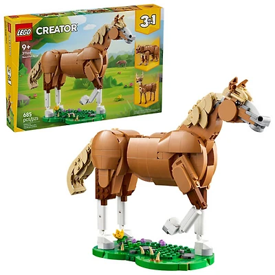 LEGO Creator 3-in-1: Beautiful Horse - 685 Pieces (31166)