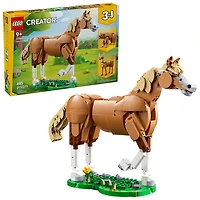 LEGO Creator 3-en-1 : Le cheval magnifique - 685 pièces (31166)