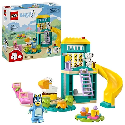 LEGO Bluey: Playground Fun with Bluey and Chloe - 104 Pieces (11201)