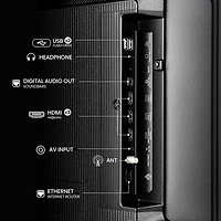 Téléviseur intelligent Fire TV QLED HDR UHD 4K de 50 po série QD6QF de Hisense (50QD6QF) - 2025