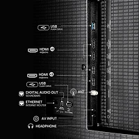 Téléviseur intelligent Fire TV QLED HDR UHD 4K de 55 po série QD6QF de Hisense (55QD6QF) - 2025