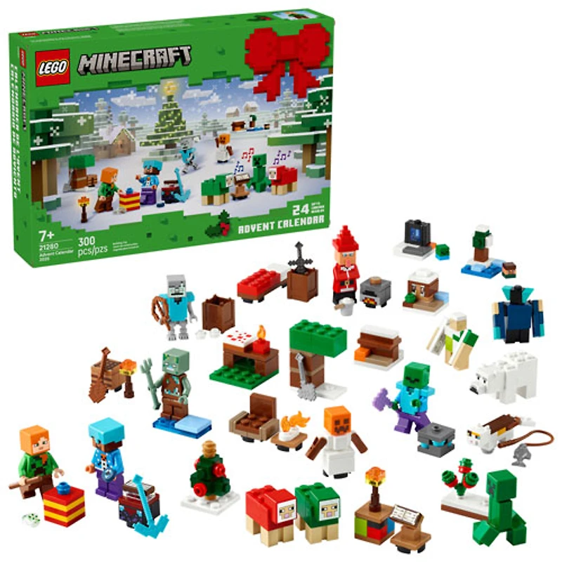 LEGO Minecraft: Advent Calendar 2025 - 300 Pieces (21280)