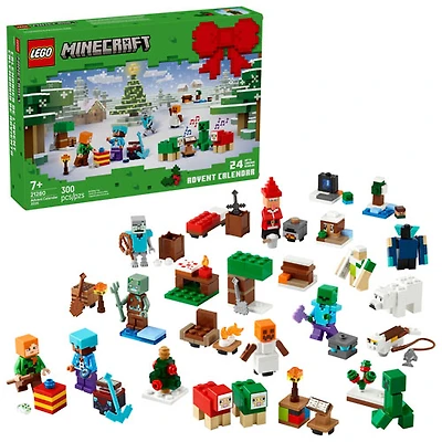 LEGO Minecraft: Advent Calendar 2025 - 300 Pieces (21280)
