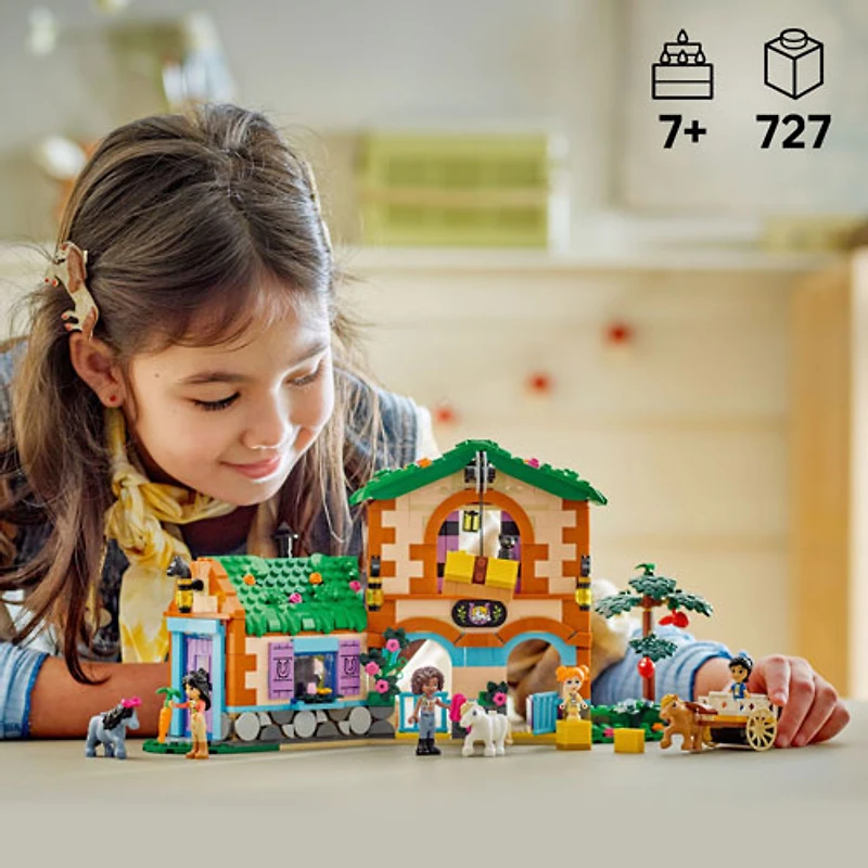 LEGO Friends : Le ranch des poneys et l'écurie - 727 pièces (42654)