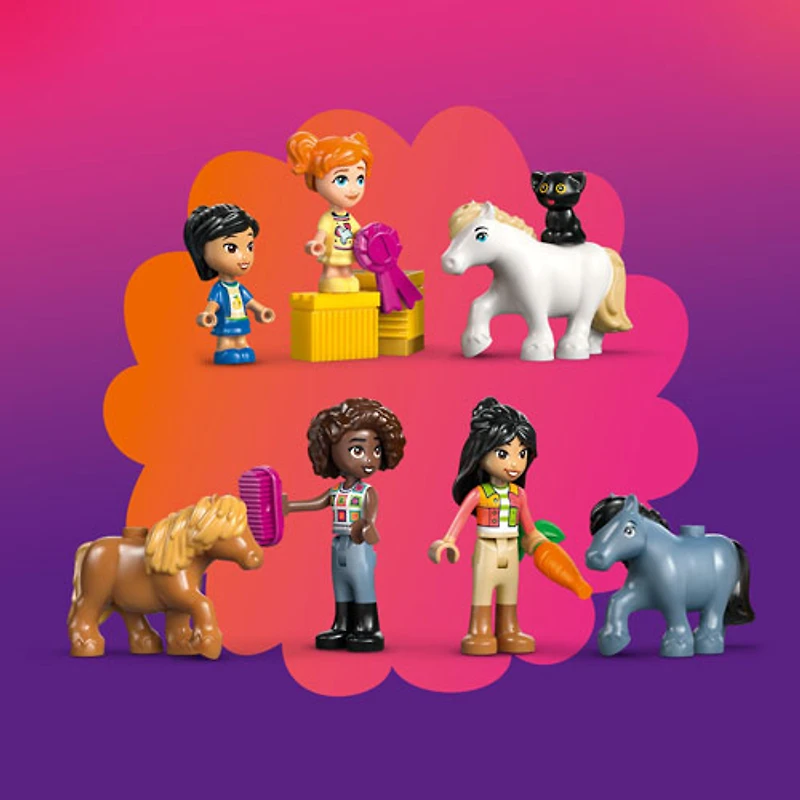 LEGO Friends : Le ranch des poneys et l'écurie - 727 pièces (42654)