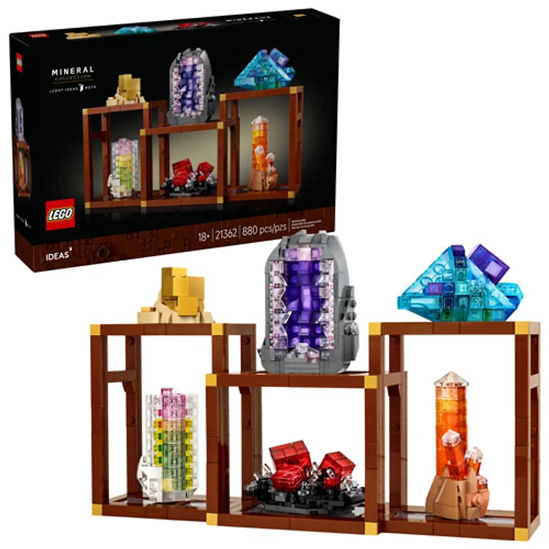 LEGO Ideas: Mineral Collection - 880 Pieces (21362)