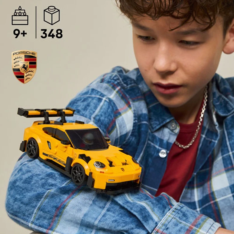 LEGO Speed Champions : La supervoiture Porsche 911 GT3 RS - 348 pièces (77239)
