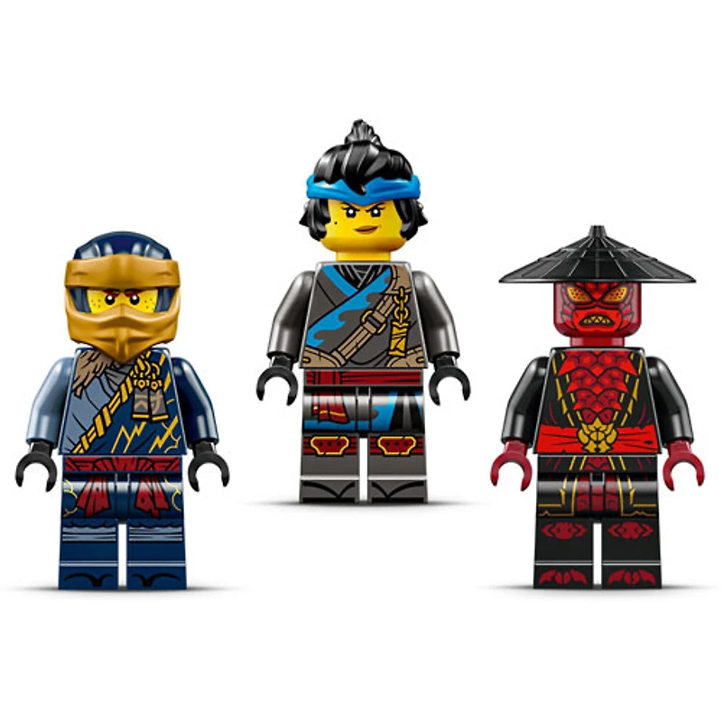 LEGO Ninjago : Le duel de voitures de course entre Rogue et Drix - 111 pièces (71840)