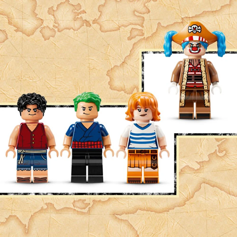 LEGO One Piece : Le chapiteau de Baggy le Clown - 573 pièces (75637)