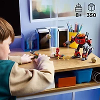 LEGO Sonic: Knuckles vs. Dr. Eggman Egg Crusher Mech - 350 Pieces (77005)