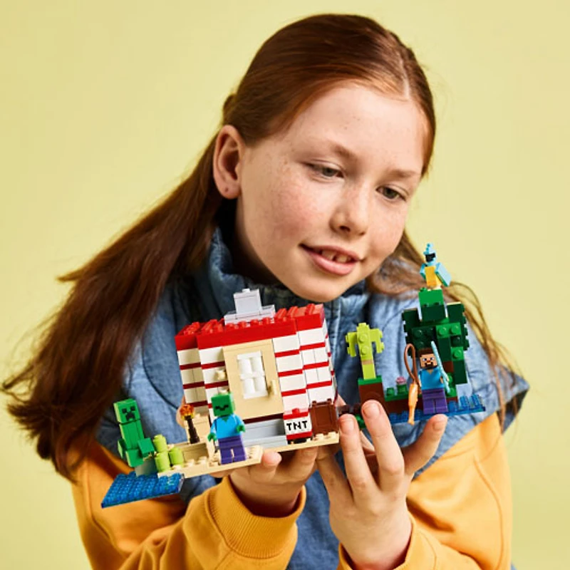 LEGO Minecraft : La maison de la jungle TNT - 287 pièces (21275)