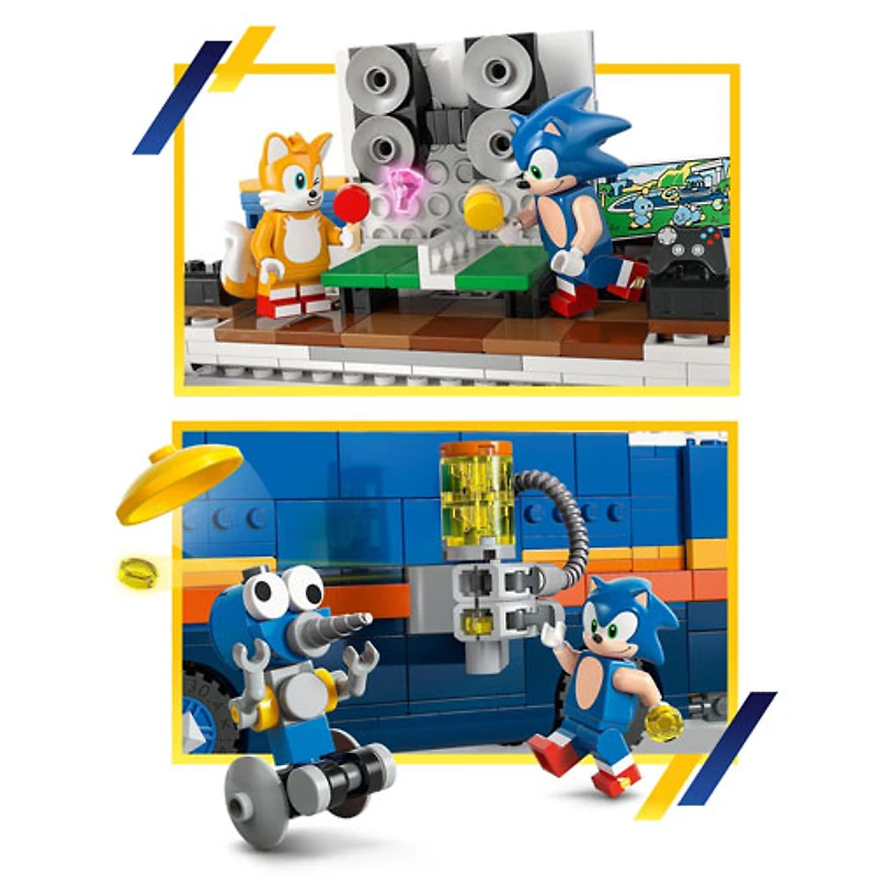 LEGO Sonic the Hedgehog: Le camion de commandement de l'équipe Sonic - 747 pièces (77006)
