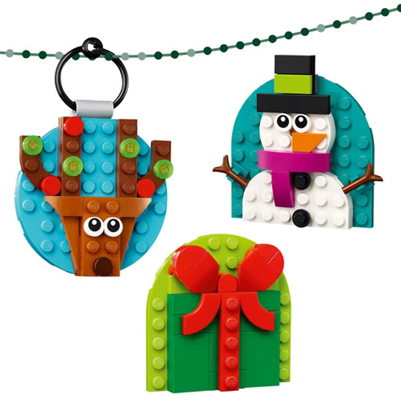 LEGO Christmas : Sélection d'ornements de Noël - 153 pièces (40744)