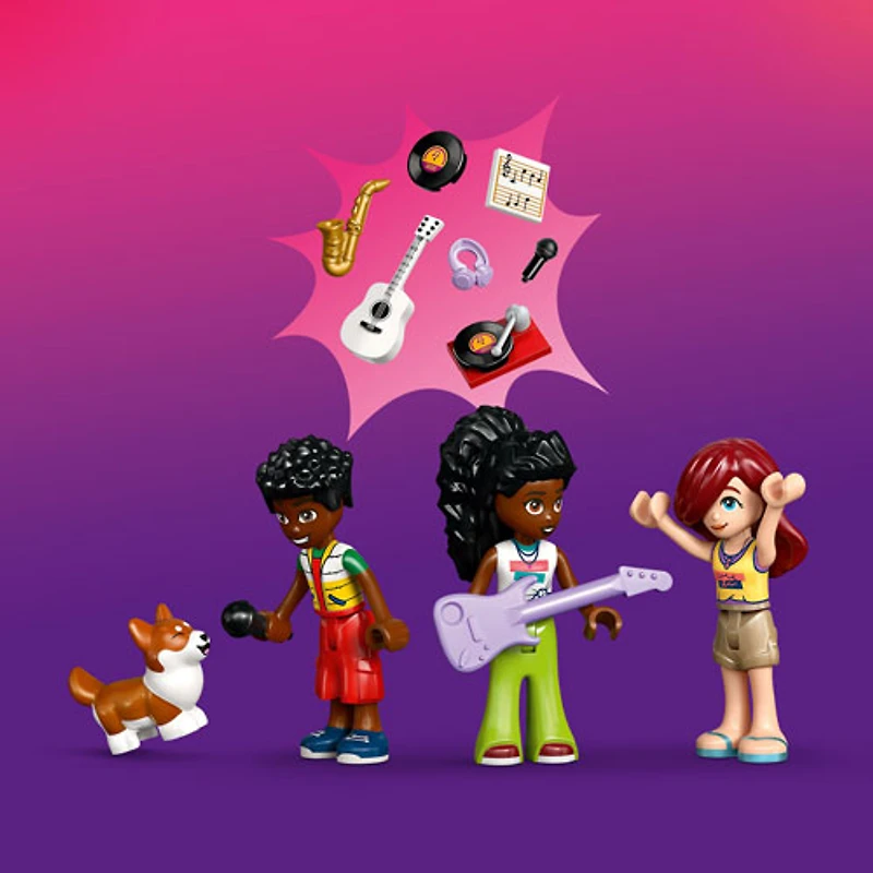 LEGO Friends : Le magasin de musique et l'appartement - 483 pièces (42653)