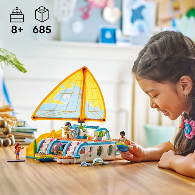 LEGO Friends : L'aventure en bateau - 685 pièces (42664)