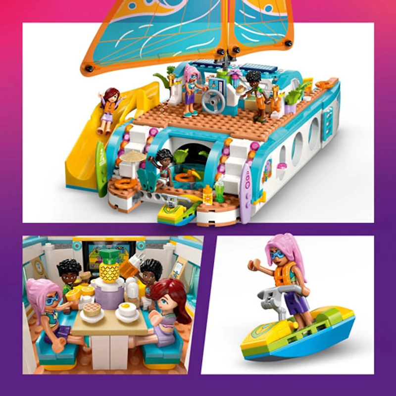 LEGO Friends : L'aventure en bateau - 685 pièces (42664)