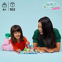 LEGO Gabby's Dollhouse : Les aventures aquatiques de Gabby-sirène - 103 pièces (11204)