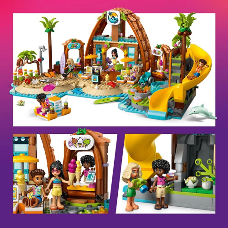 LEGO Friends : Les vacances en famille au bord de la mer - 1140 pièces (42673)