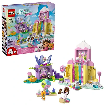 LEGO Gabby's Dollhouse: Sweet Treat Mountain & Kitty Garden - 263 Pieces (11205)