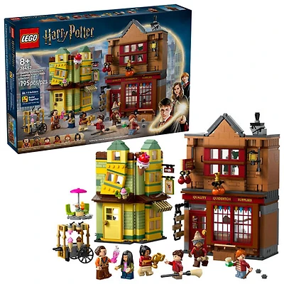 LEGO Harry Potter: Quality Quidditch Supplies & Ice Cream Parlour - 795 Pieces (76452)