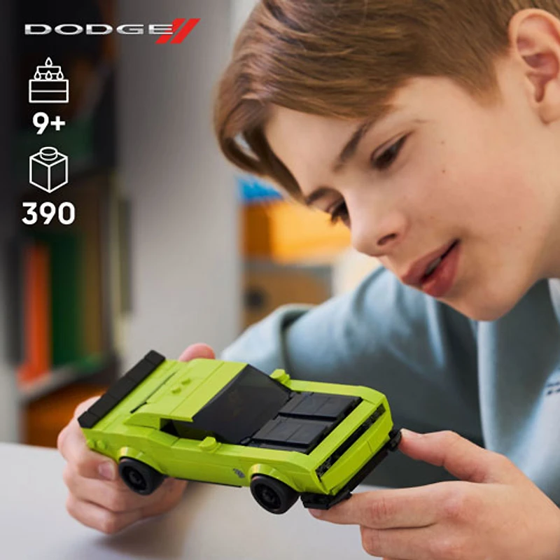 LEGO Speed Champions : La voiture sport Dodge Challenger SRT Hellcat - 390 pièces (77237)